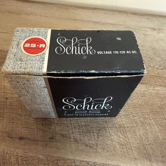 vintage Schick 25 electric shaver complete with original case and advertisements - Picture 4 of 6